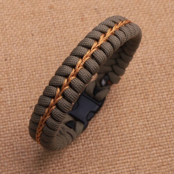 Handwoven Outdoor Sports Bracelet For Men - Image 3