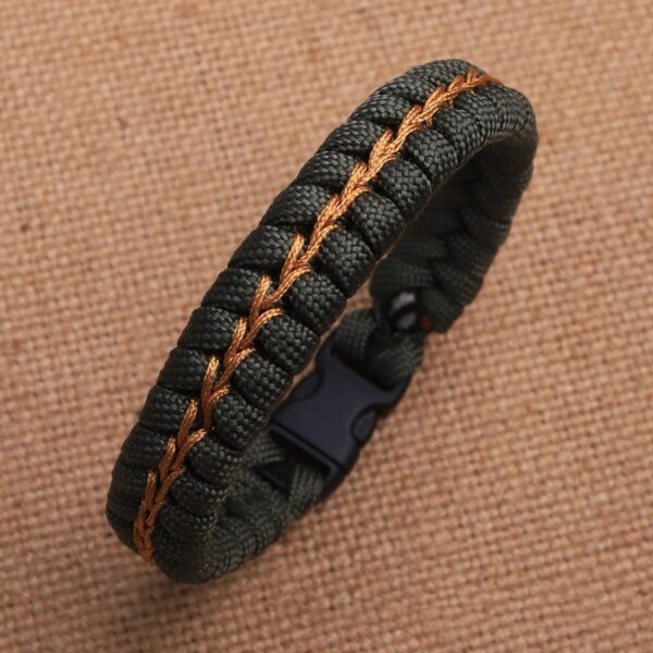 Handwoven Outdoor Sports Bracelet For Men - Image 9