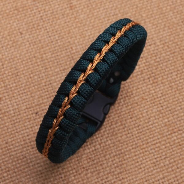 Handwoven Outdoor Sports Bracelet For Men - Image 2